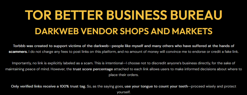 Darknet marketplaces