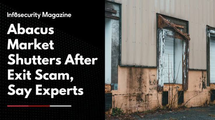 darkweb exit scams