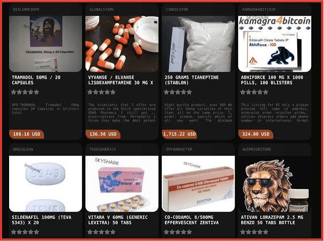 darknet prescription drugs