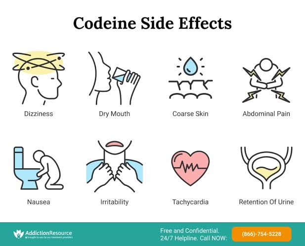codeine side effects